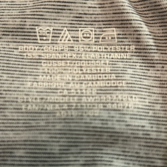 Women's Grey and White  Stirrup Leggings Size Large - Picture 8 of 11